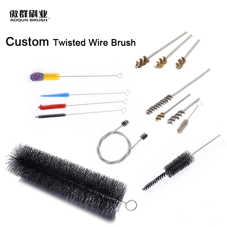 twisted wire brush