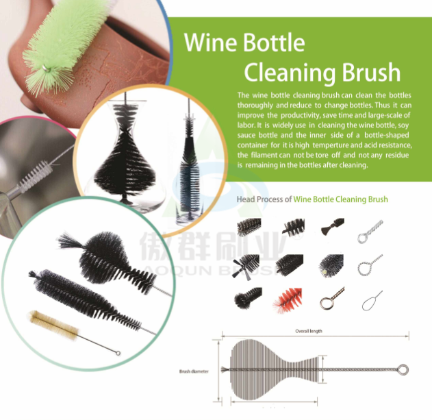 Wine Bottle cleaning Brush