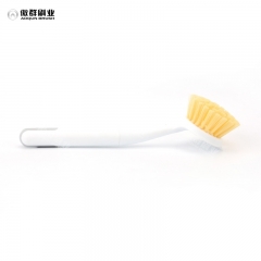 Dish Brush with Handle | Kitchen Scrub Brushes for Cleaning | Dish Scrubber with Stiff Bristles for Sink, Pots, Pans