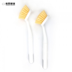 Dish Brush with Handle | Kitchen Scrub Brushes for Cleaning | Dish Scrubber with Stiff Bristles for Sink, Pots, Pans