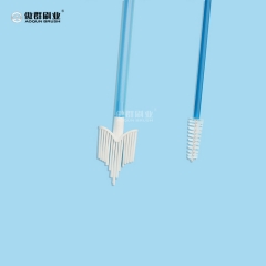 Disposable Sterile Cervical Brush for Pap Smear Soft Bristle Biocompatible