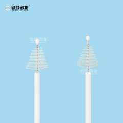 Disposable Sterile Cervical Brush for Pap Smear Soft Bristle Biocompatible