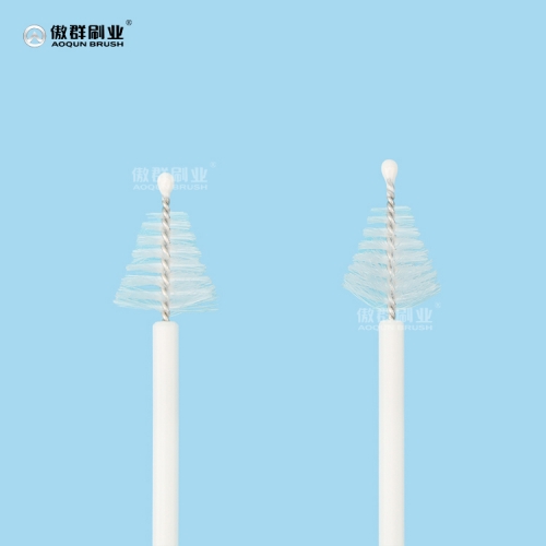 Disposable Sterile Cervical Brush for Pap Smear Soft Bristle Biocompatible