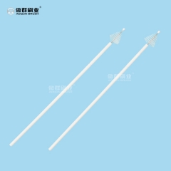 Disposable Sterile Cervical Brush for Pap Smear Soft Bristle Biocompatible