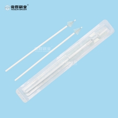 Disposable Sterile Cervical Brush for Pap Smear Soft Bristle Biocompatible