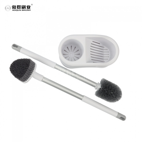 Toilet Brush White Toilet Bowl Brush for Bathroom Professional/Janitorial Scrub Brush for Toilet