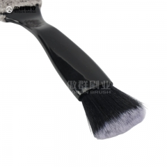 Glass Cleaner Tool, Car Interior Cleaning Kit, Car Detailing Kit Interior Cleaner with Detailing Brush Set, Gray Auto Detailing Supplies & Accessories