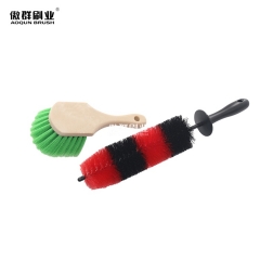 Glass Cleaner Tool, Car Interior Cleaning Kit, Car Detailing Kit Interior Cleaner with Detailing Brush Set, Gray Auto Detailing Supplies & Accessories