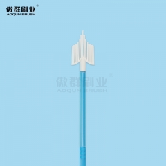 Disposable Sterile Cervical Brush for Pap Smear Soft Bristle Biocompatible