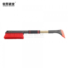 Durable Winter Multifunctional Sonw Brush With Ice Scraper | Removing Snow Wet Leaves Dribs