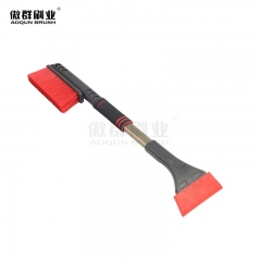 Durable Winter Multifunctional Sonw Brush With Ice Scraper | Removing Snow Wet Leaves Dribs