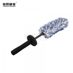 Car Wash Tyre Brushes Set With Long Handle For Cars | Wheel Detail Brush Bendable Wheel Brush