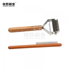 Pet grooming kit | Slicker Pet Brush | Dog Brush | Cat Brush | Remove Loose Fur and Undercoat